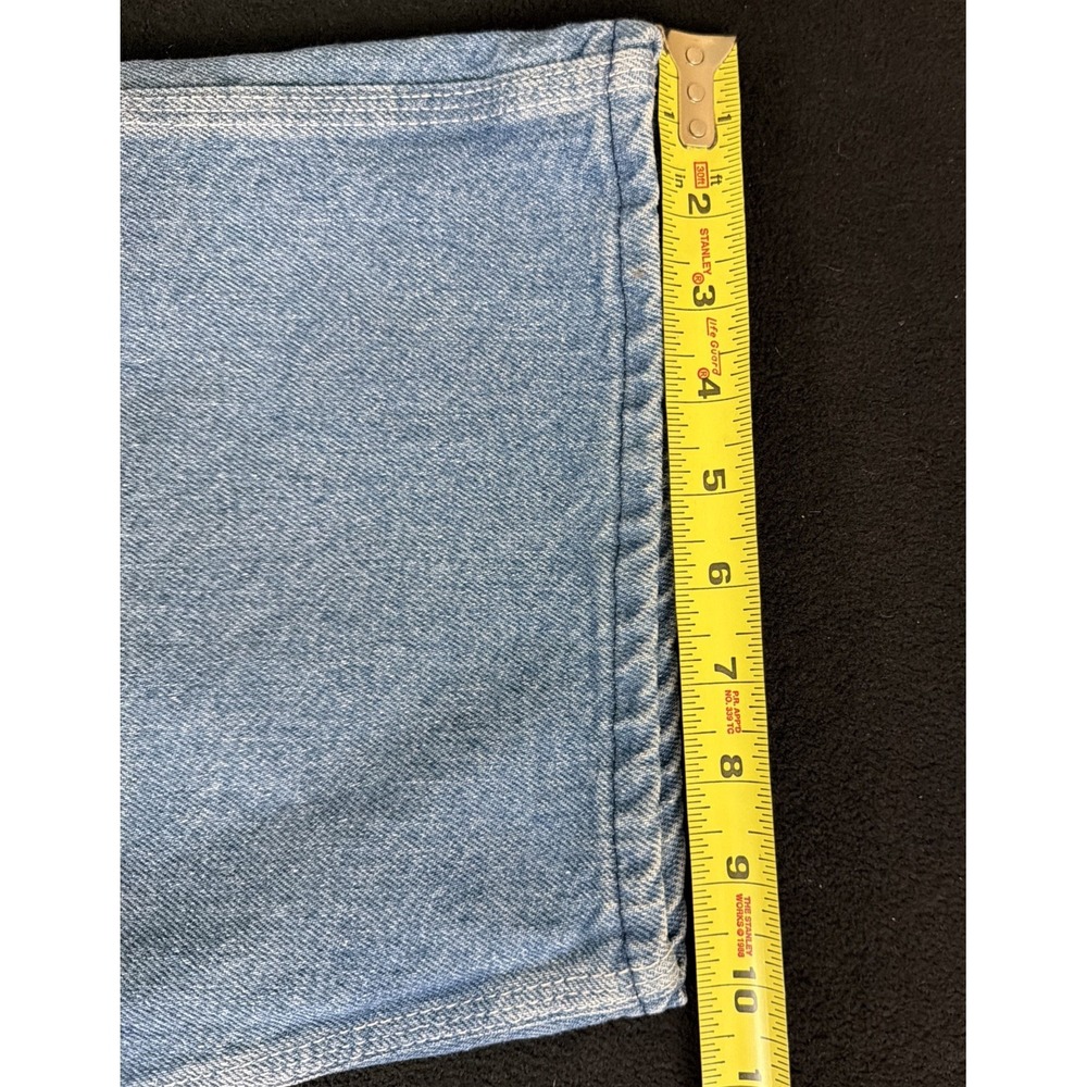 Vintage Bubba Denim Womens Small (28-32) Blue Jean Overall Shorts Bib Overalls - Picture 14 of 15
